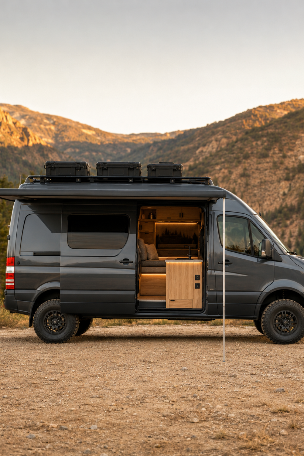Individueller Offroad-Fahrzeugausbau mit Dachträger, Markise und hochwertigem Innenausbau für Overlanding – Vytech Automotive Kitzingen