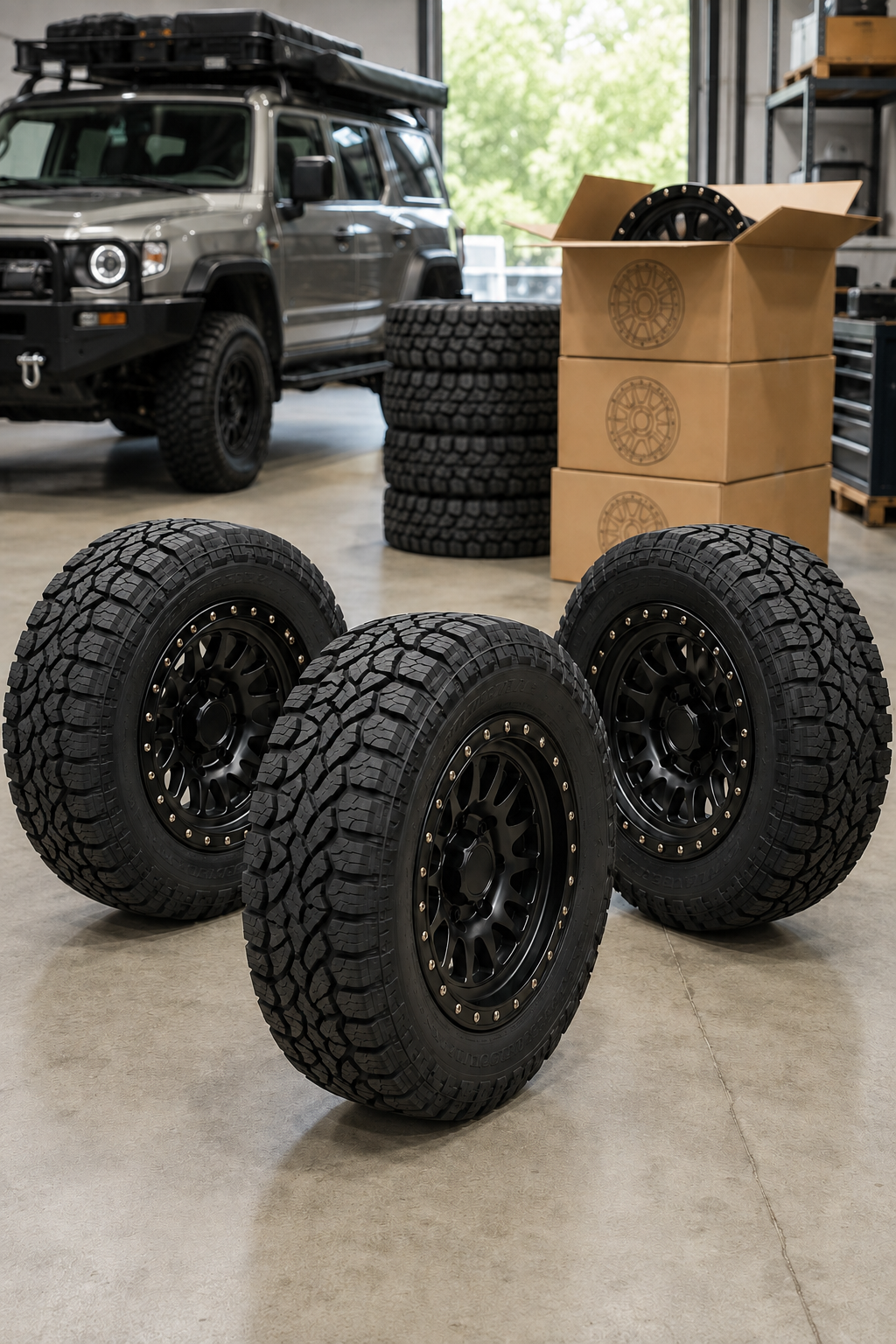 Reifen- und Felgenservice für Offroad- und Overlanding-Fahrzeuge bei Vytech Automotive in Kitzingen